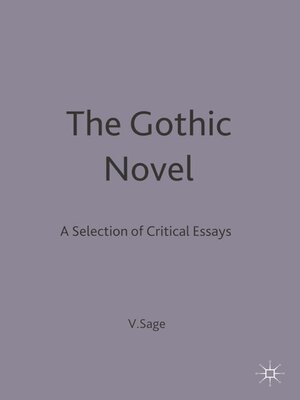 cover image of The Gothic Novel